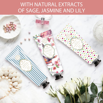 Winter In Venice Floral Symphony Hand Cream Tube Trio Set